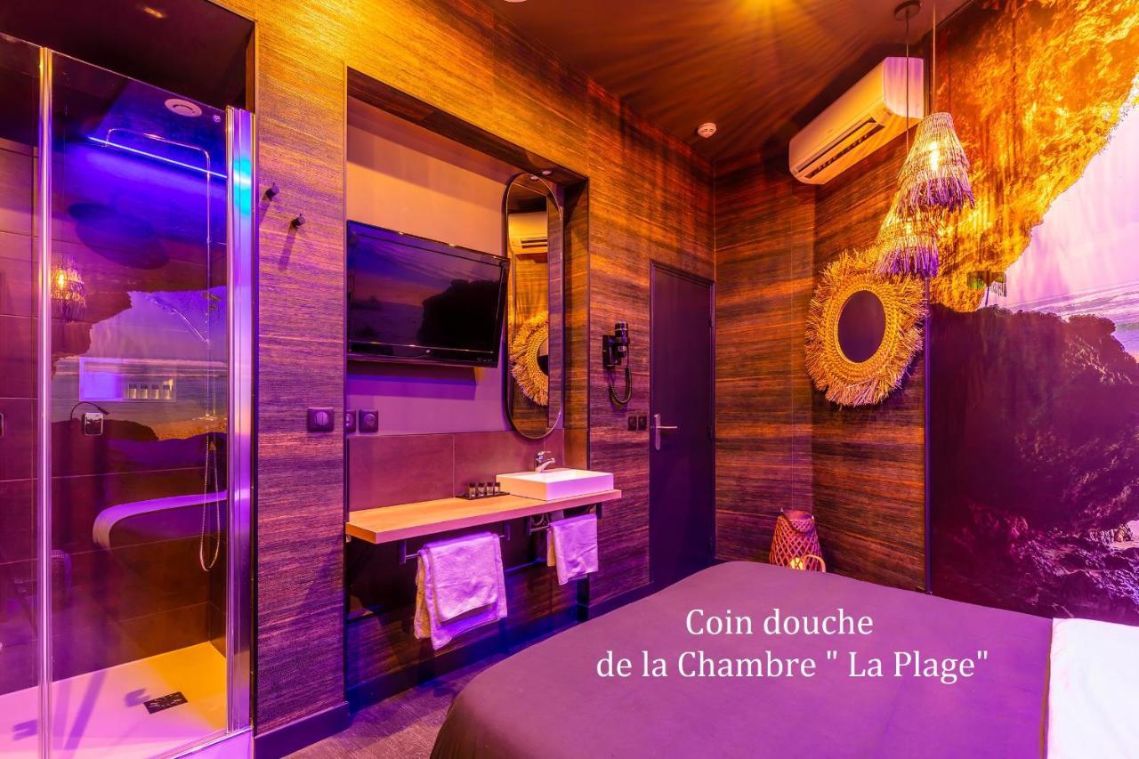 Love Hotel Avec Nuit Insolite Au Dandy Et Jacuzzi Privatise (Adults Only) Париж Екстер'єр фото