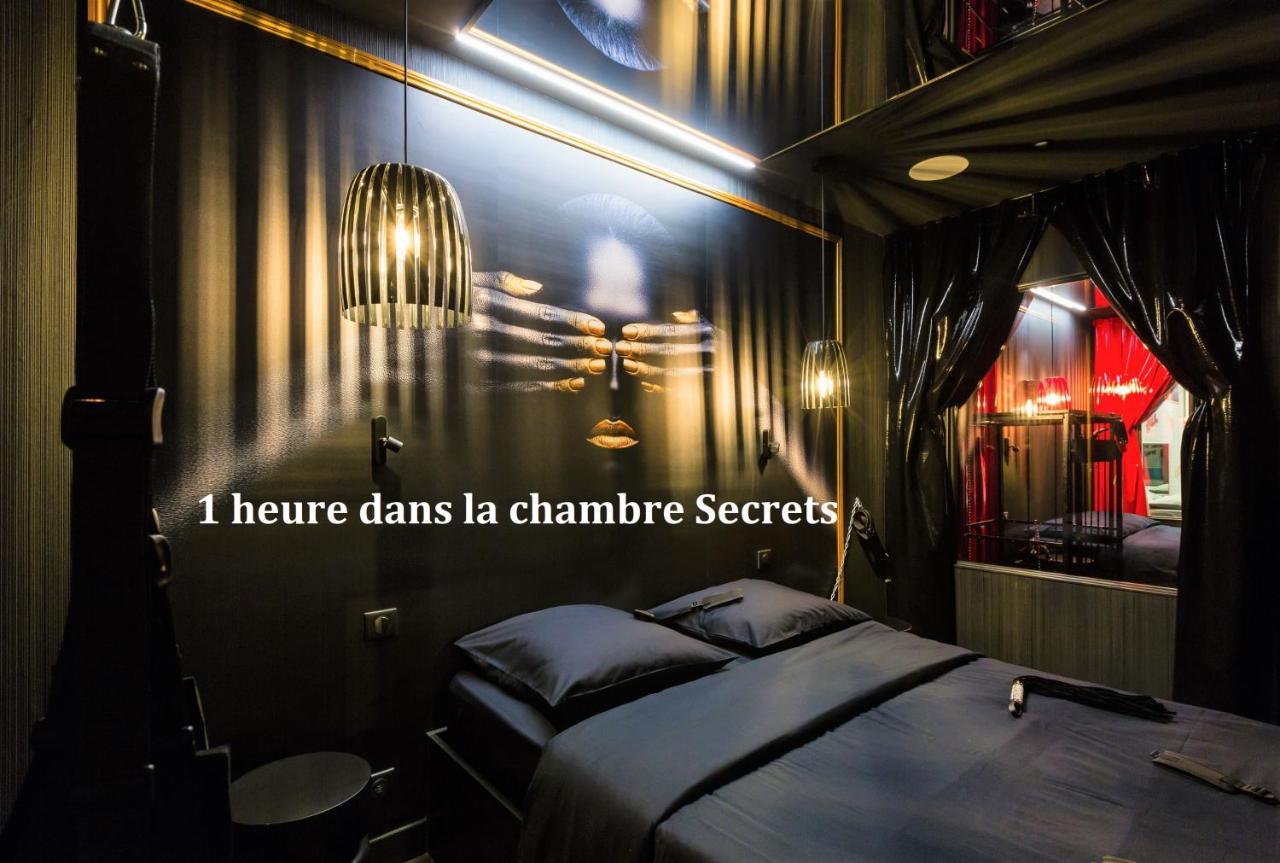 Love Hotel Avec Nuit Insolite Au Dandy Et Jacuzzi Privatise (Adults Only) Париж Екстер'єр фото